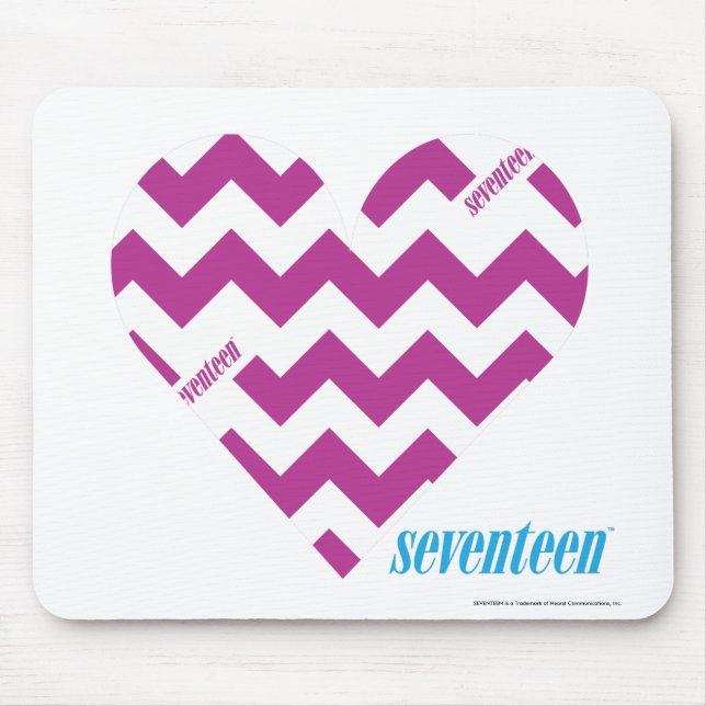 ZigZag Purple 2 Mouse Pad (Front)