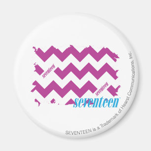 ZigZag Purple 3 Magnet
