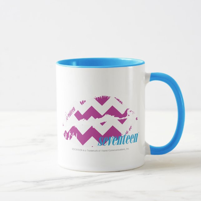 ZigZag Purple Mug (Right)