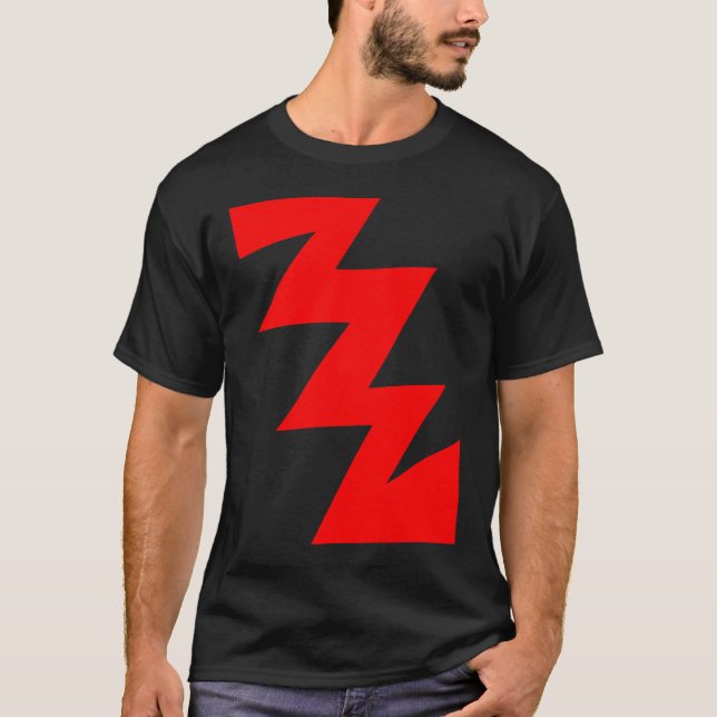 ZigZag - Red T-Shirt (Front)
