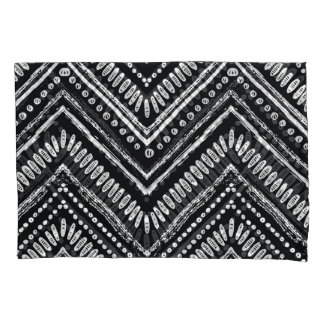 Zigzag Stripes: Hand Drawn Ethnic Pillowcase