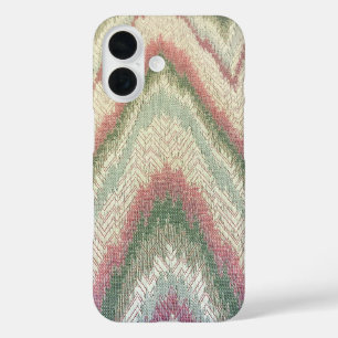 Zigzag Textile iPhone 16 Case