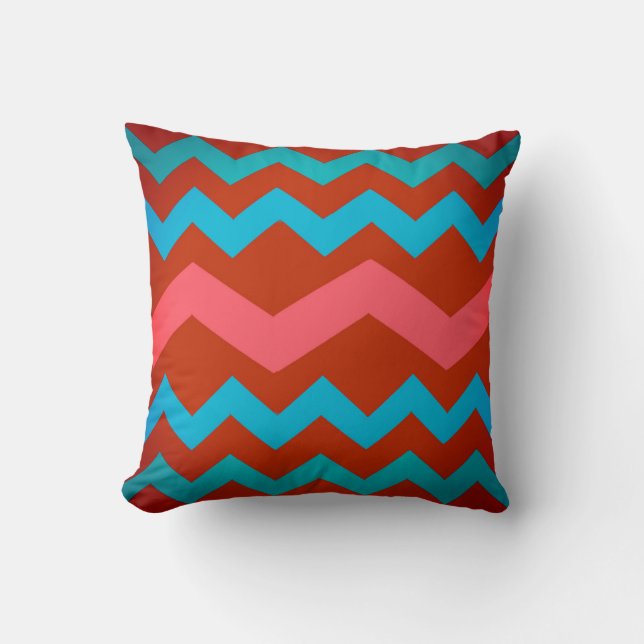 Zigzag Throw Pillow (Front)
