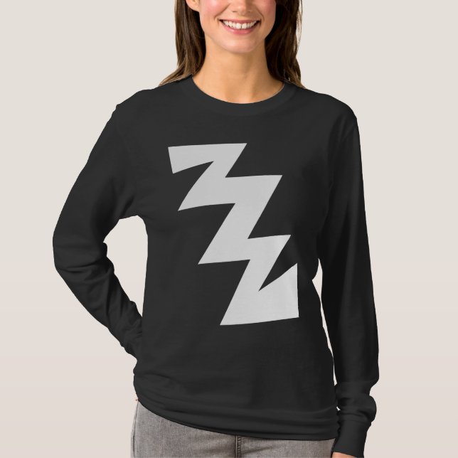 ZigZag - White T-Shirt (Front)