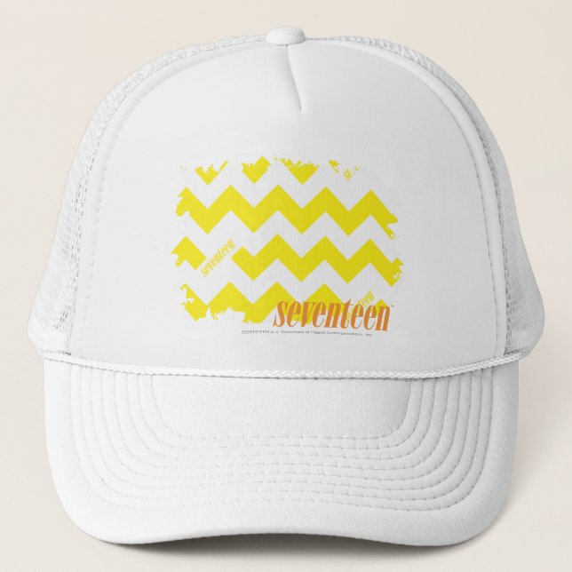 ZigZag Yellow 2 Trucker Hat (Front)