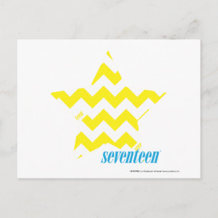 ZigZag Yellow 3 Postcard