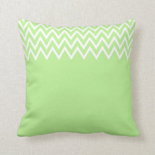 Zigzag Yellow And Green Pillow
