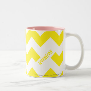 ZigZag Yellow Two-Tone Coffee Mug