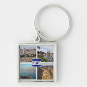 zIL006 TEL AVIV JERUSALEM, Israel, Key Ring