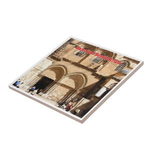 zIL010 SANCTUM SEPULCHRUM Jerusalem, Israel Ceramic Tile