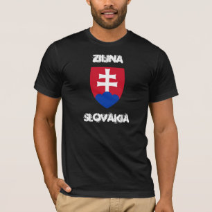 Zilina, Slovakia with coat of arms T-Shirt