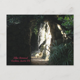 Zilker Botanical Gardens, Austin TX Postcard