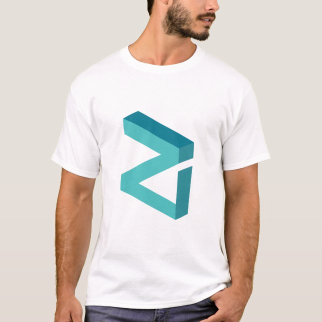 zilliqa Logo Crypto zil Altcoin T-Shirt (Front)