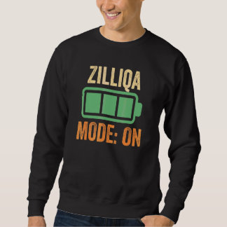 Zilliqa Mode On Crypto Sweatshirt