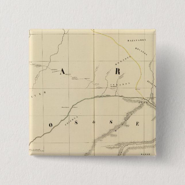 Zimbabwe, Africa 46 15 Cm Square Badge (Front)