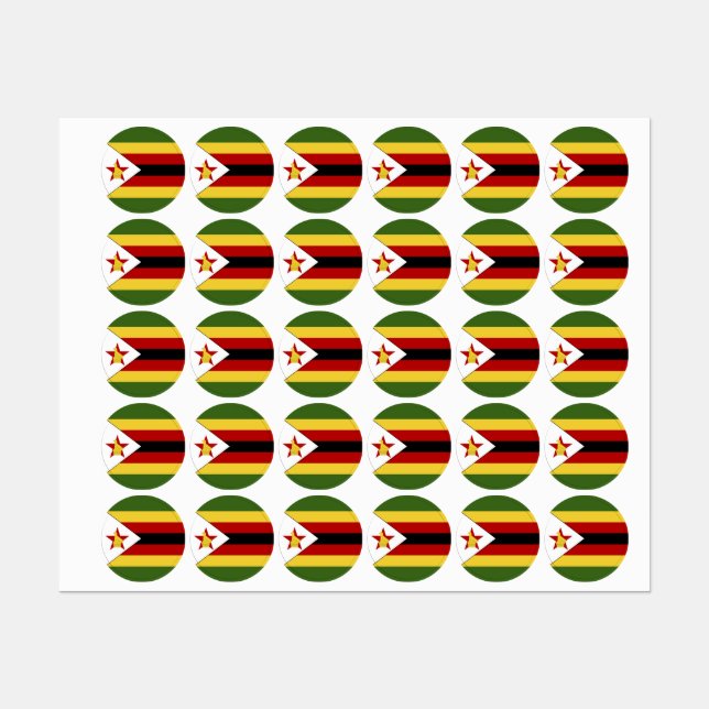 Zimbabwe flag (Sheet)