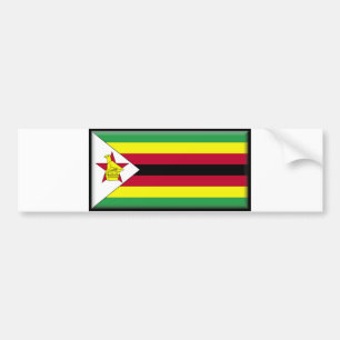 Zimbabwe Flag Bumper Sticker