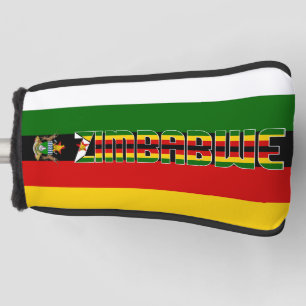 Zimbabwe Flag Gorgeous Patriotic Golf Head Cover