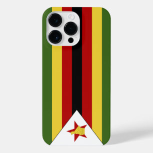 Zimbabwe flag iPhone 14 pro max case