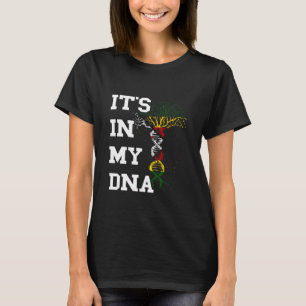 Zimbabwe Flag It's In My DNA Tree Zimbabwean Pride T-Shirt