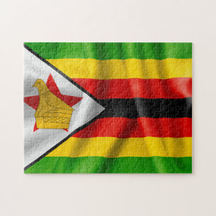 Zimbabwe Flag Jigsaw Puzzle