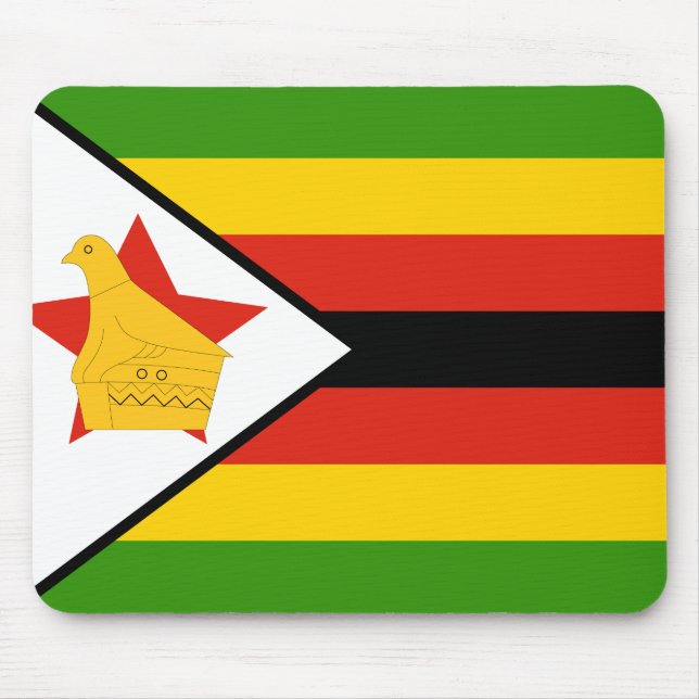 Zimbabwe Flag Mouse Pad (Front)