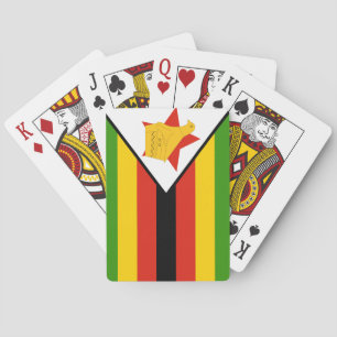 Zimbabwe Flag Playing Cards