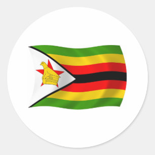 Zimbabwe Flag Sticker