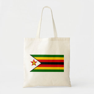 Zimbabwe Flag Tote Bag