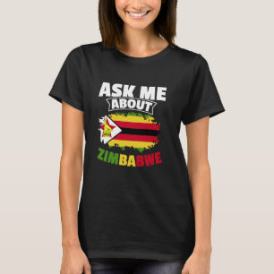 Zimbabwe Flag Zimbabwean T-Shirt