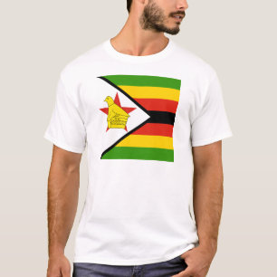 Zimbabwe High quality Flag T-Shirt