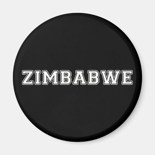 Zimbabwe Magnet (Front)