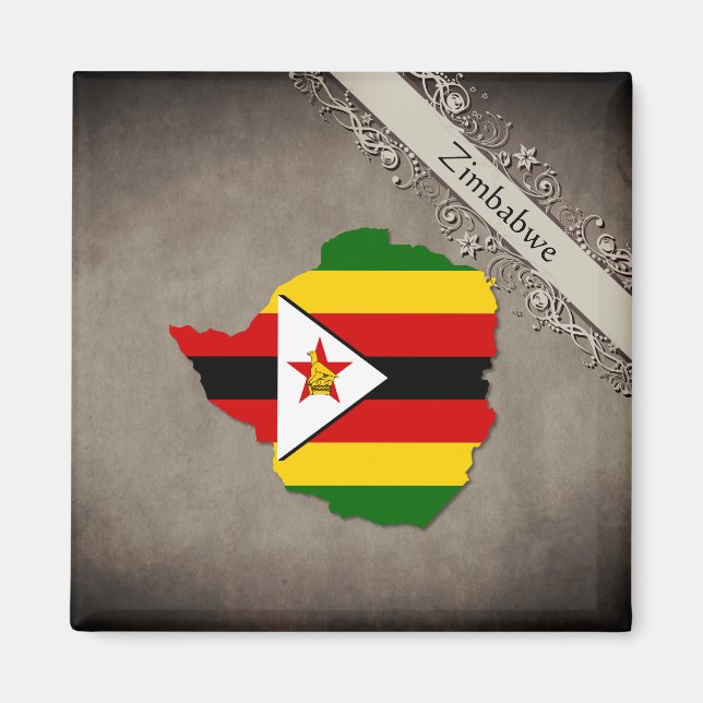Zimbabwe Magnet (Front)