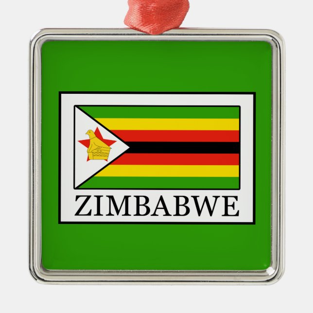 Zimbabwe Metal Tree Decoration (Front)