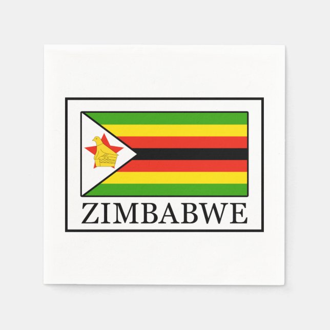 Zimbabwe Napkin (Front)