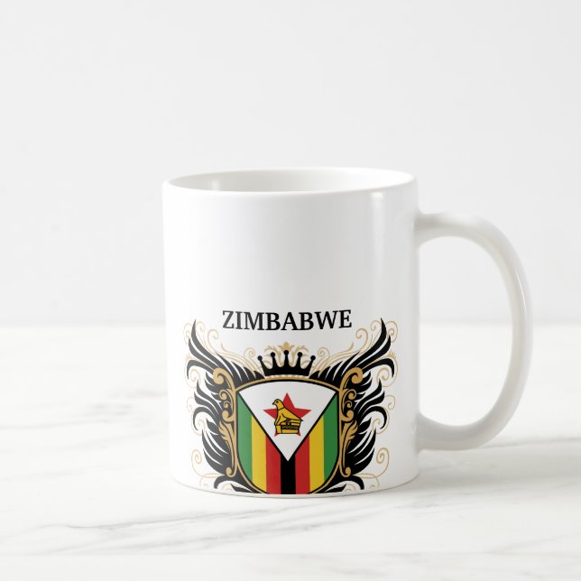 Zimbabwe [personalise] coffee mug (Right)