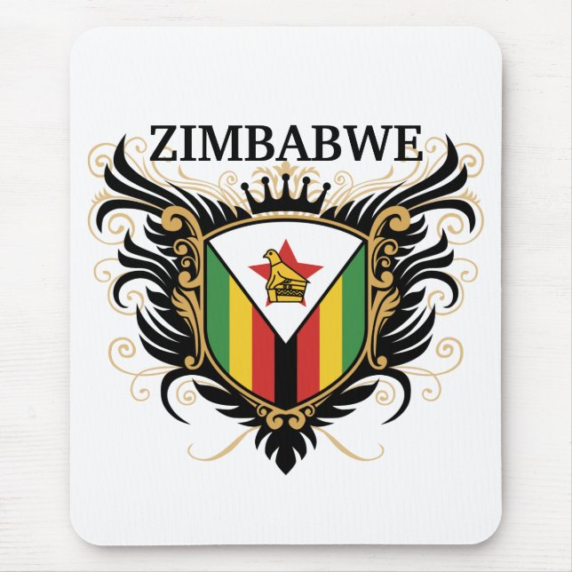 Zimbabwe [personalise] mouse pad (Front)