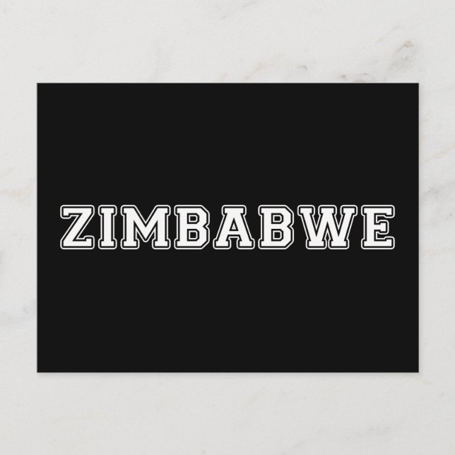 Zimbabwe Postcard (Front)