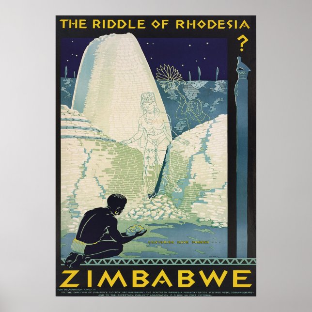 ZIMBABWE POSTER (Front)
