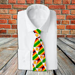 Zimbabwe Ties, fashion Zimbabwe Flag, business Tie<br><div class="desc">Neck Tie: Patriotic Zimbabwe Flag fashion and Zimbabwe business design - love my country,  office wear,  travel,  national patriots / sports fans</div>