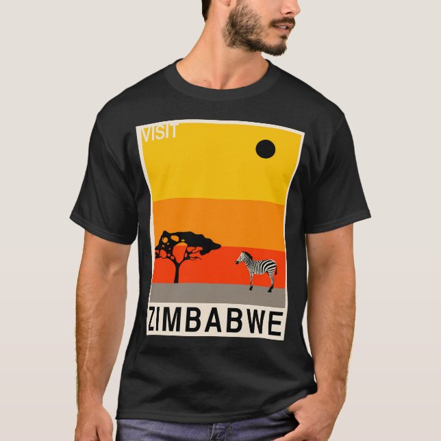Zimbabwe (V1) T-Shirt (Front)