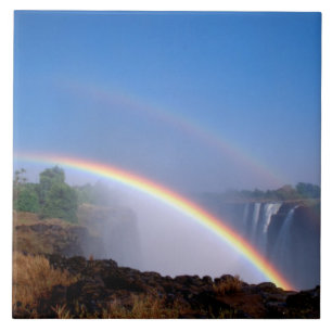 Zimbabwe, Victoria Falls National Park. Double Tile