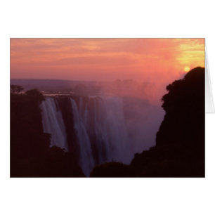 Zimbabwe, Victoria Falls National Park. Misty