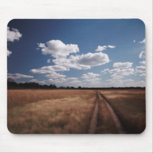 Zimbabwe, View of road near Linkwasha Airstrip 2 Mouse Pad