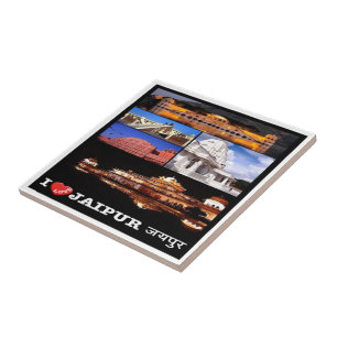 zIN003 i love JAIPUR India, Asia, Ceramic Tile