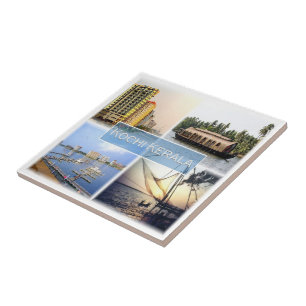 zIN008  KOCHI COCHIN KERALA, India, Asia, Ceramic Tile