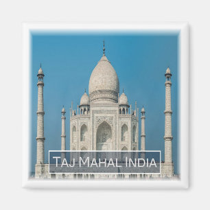 zIN009 THE TAJ MAHAL, India, Asia, Fridge Magnet