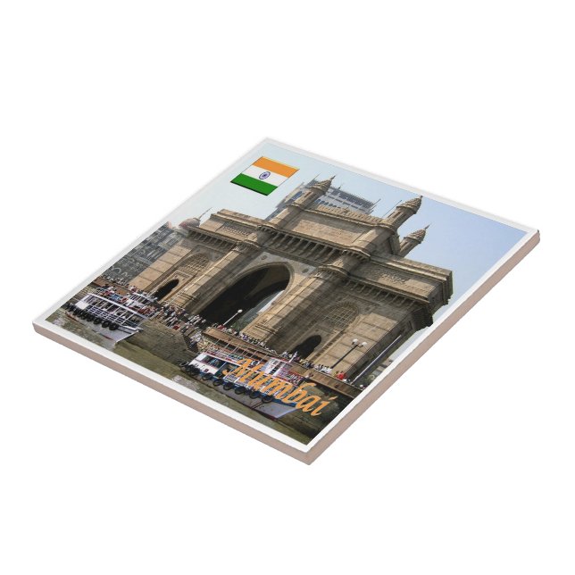 zIN025 MUMBAI, India, Asia, Ceramic Tile (Side)