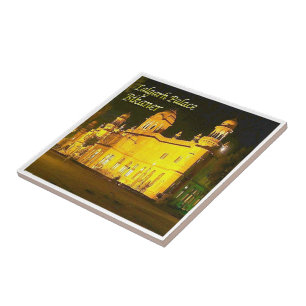 zIN030 LALGARH PALACE BIKANER, India, Ceramic Tile