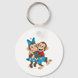 Zina and Mimo are flirting. Key Ring